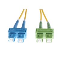 FL.OS2SCSCAPC2M 2m SC-SC/APC OS1 / OS2 Singlemode Fibre Optic Duplex Cable