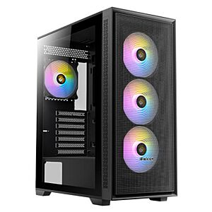 AX81EL AX81 ELITE Antec  Black E-ATX Tempered Glass Mid-Tower Case