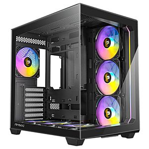 C5 ARGB Tempered Glass Antec  ATX Case Black