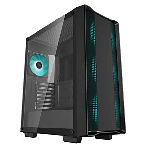C560-BKGAA4-G Deepcool R-C-2 CC560 V2 Tempered Glass Mid Tower Black ATX Case