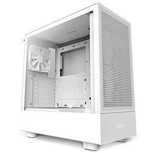 CC-H51FW-01 NZXT  H5 Flow Edition ATX Mid Tower Case All White