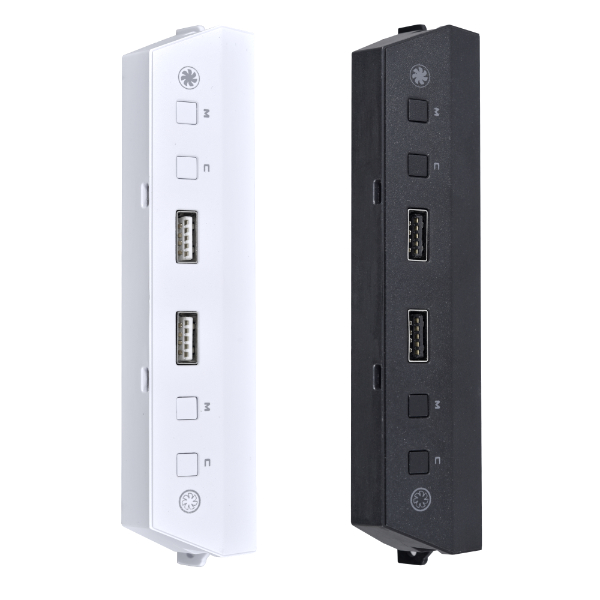 LAN216-1X Lian Li Lancool 216 ARGB Controller & USB Module - Black