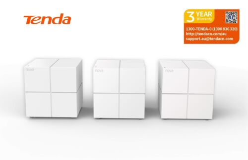 MW6-3P Tenda Nova MW6 3-pack AC1200 Whole Home Mesh Router WiFi System