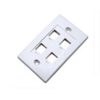 016.007.0004 4 Way Keystone Face Plate