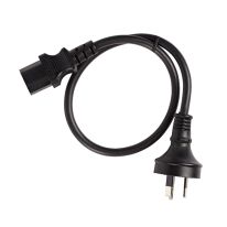 011.180.0015 2m IEC C13 10A Power Cable | Black