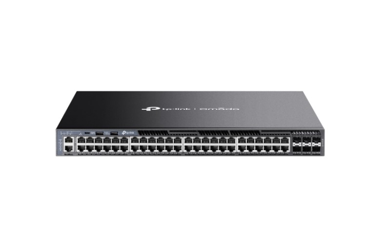 SG6654X TP-Link  Omada 48-Port Gigabit Stackable L3 Managed Switch with 6 10G Slots