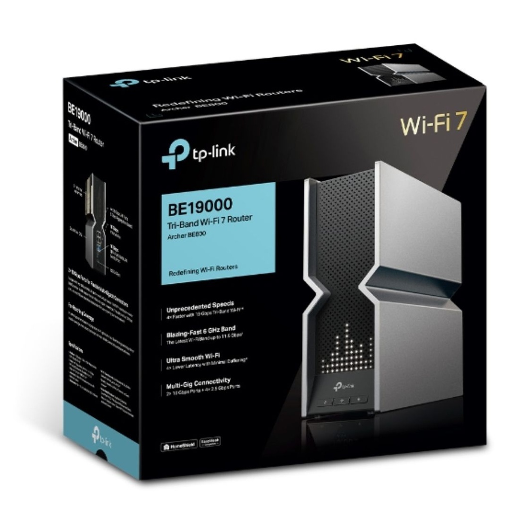 Archer BE800 TP-Link  BE19000 Tri-Band Wi-Fi 7 Router (WIFI7)