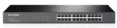 6935364020101 TP-Link TL-SG1024 24-Port Gigabit 19" Rackmountable Unmanaged Switch energy-efficient Supports MAC Plug  play 48Gbps Switching Capacity