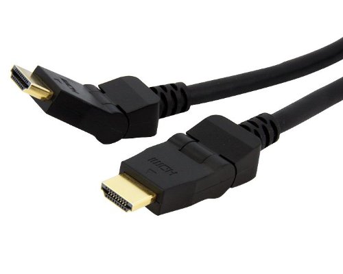 9320300511992 Astrotek HDMI Cable 2m - v1.4 19 pins Type A Male to Male 180 Degree Swivel Type 30AWG Gold Plated Nylon sleeve RoHS