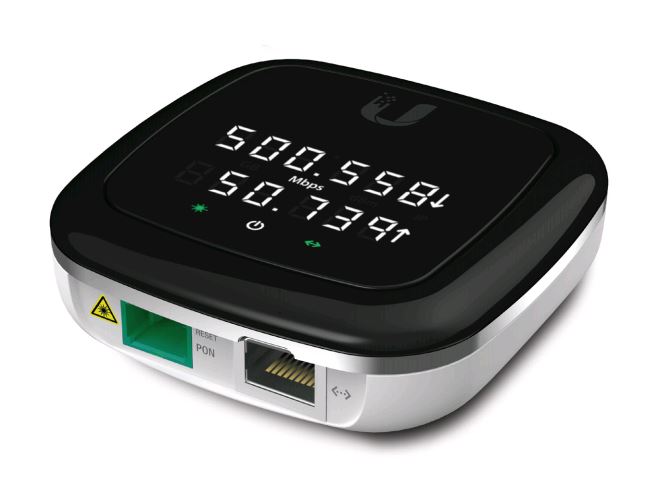 810354025747 Ubiquiti UFiber Nano GPON Gigabit Passive Optical Network Unit,Max Power 7W, 24V Passive PoE, Wall-Mountable,  2Yr Warr