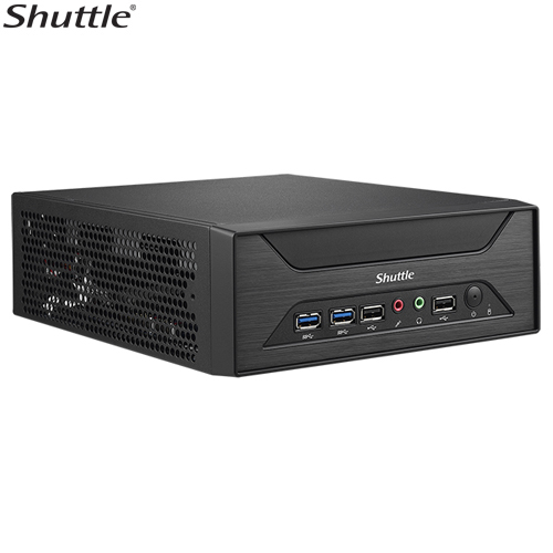 887993001340 Shuttle XH270 Slim Mini PC 3L Barebone - Support Intel KBLSKY CPU, 4x 2.5" HDD/SSD bay (RAID), 2xLAN, HDMI, DP, VGA, RS232, 2xDDR4,  M.2 2280, 120W