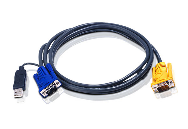 4710423770690 Aten KVM Cable 1.8m with 3 in 1 SPHD to VGA  USB