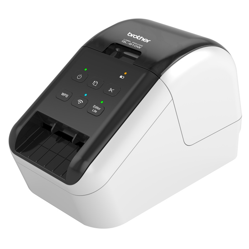 4977766775090 Brother QL-810W WIRELESS (WiFi) HIGH SPEED LABEL PRINTER / UP TO 62MM WITH BLACK/RED PRINTING (*DK-22251 required)