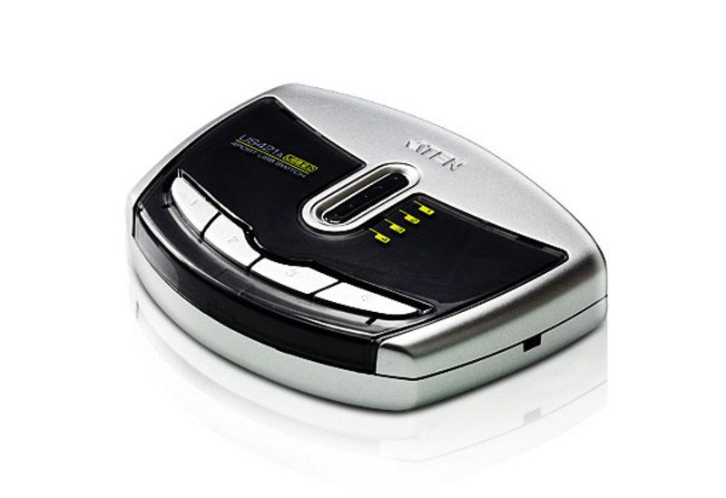 4710423776302 Aten Auto Peripheral Switch 4x1 USB 2.0, 4x PC, 1x USB 2.0 Ports, Auto Port Selector, Confirgurable Via Software, Hot Pluggable