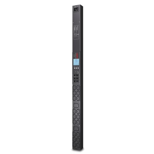 731304277026 APC Netshelter Metered Rack PDU, 0U, 230V/16A Input, 2x IEC C19  18x IEC C13 Outlets