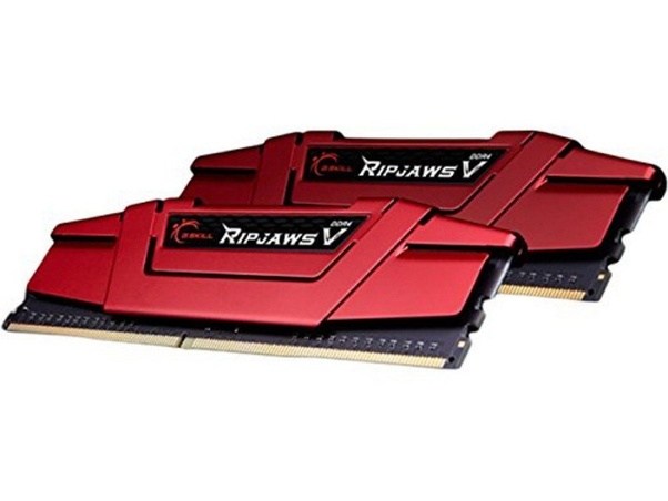 4719692004550 (LS) G.SKILL RipjawsV 16GB (2x8GB) DDR4 3000Mhz C15 1.35V Gaming Memory Red