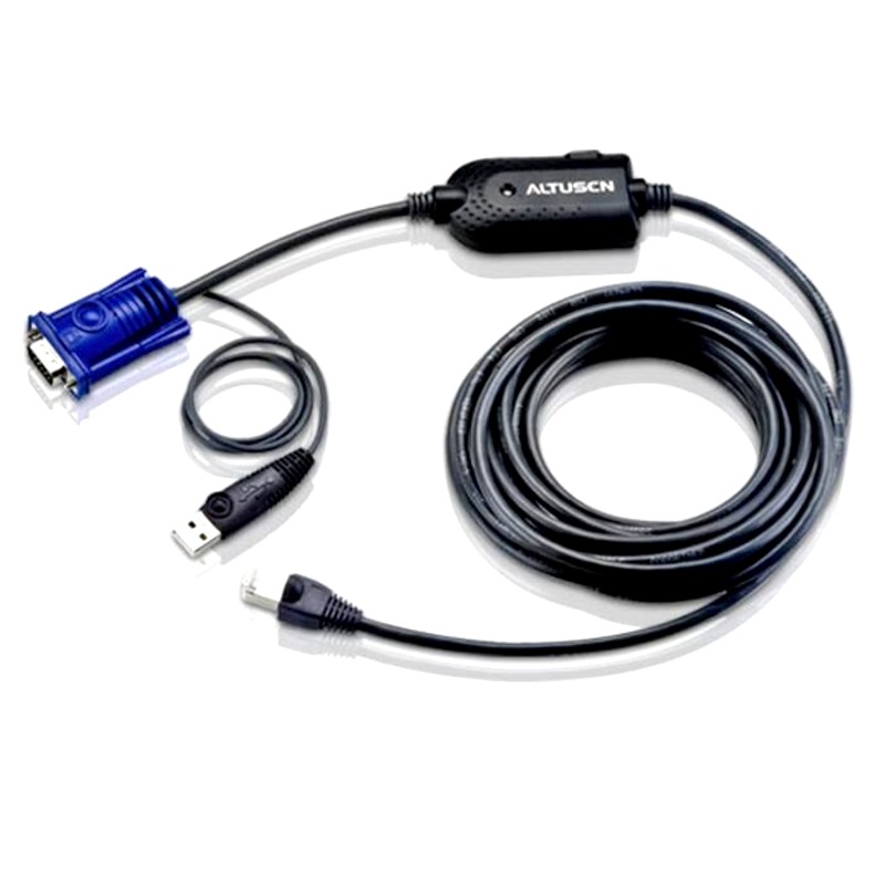 4710423777118 Aten KVM Cable Adapter with RJ45 Male 4.5M cable to VGA  USB to suit KH and KL series except KL1108V/KL1116V