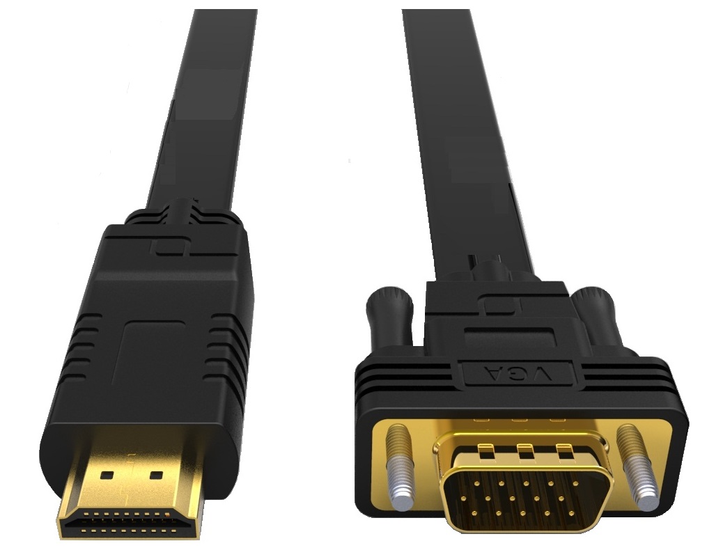 9341756002612 8Ware HDMI to VGA  Adapter Converter Cable 2m Male to Male for Desktop Computer Laptop PC Monitor Projector HDTV Switch PS4 PS5 Media Box DVD Camera