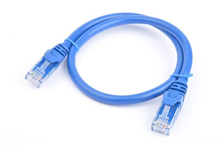 9341756012949 8Ware CAT6A Cable 0.5m (50cm) - Blue Color RJ45 Ethernet Network LAN UTP Patch Cord Snagless