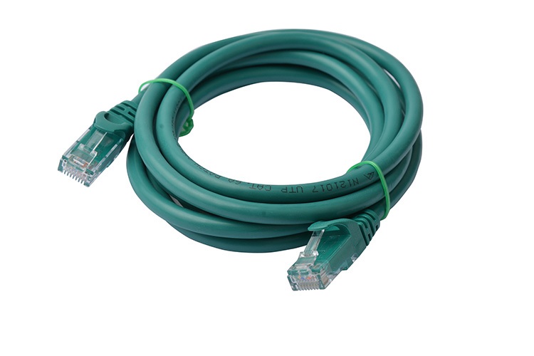 9341756013076 8Ware CAT6A Cable 2m - Green Color RJ45 Ethernet Network LAN UTP Patch Cord Snagless