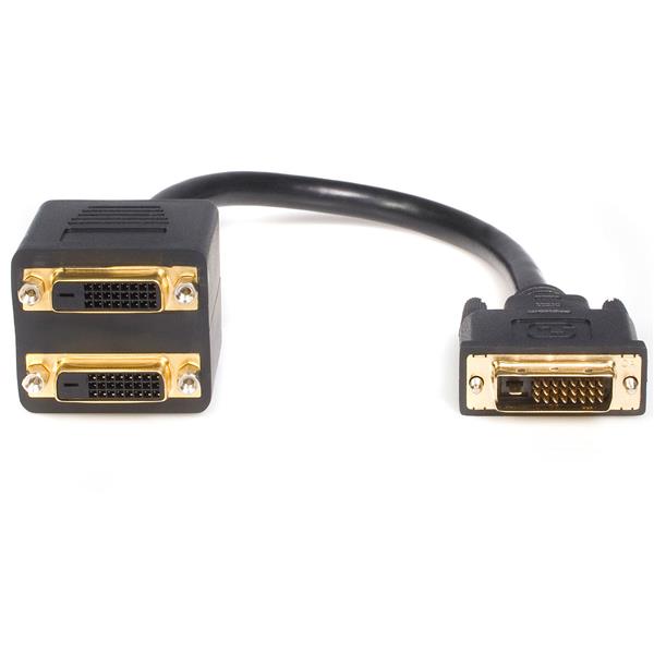 9320300512043 Astrotek DVI-D Splitter Cable 24+1 pins Male to 2x Female Gold Plated