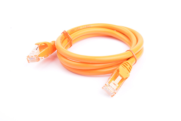 9341756013045 8Ware CAT6A Cable 1m - Orange Color RJ45 Ethernet Network LAN UTP Patch Cord Snagless