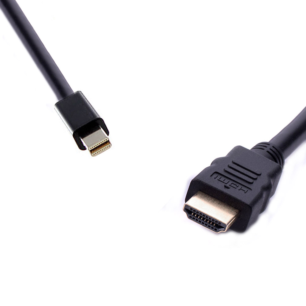 9341756005552 8Ware Mini Display Port DP to HDMI Cable 1.8m Male to Male