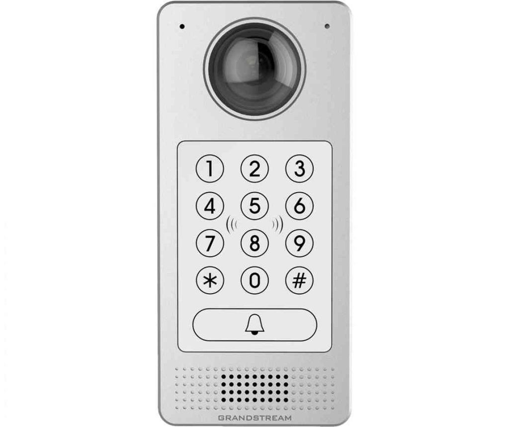 6947273702177 Grandstream GDS3710 HD IP Video Door System, 1080p Video, Built In RFID Chip Reader, Speaker  Microphone, Metal Casing, Powerable Via PoE