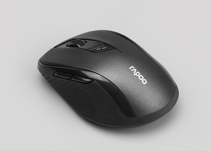 6940056184047 RAPOO M500 Multi-Mode, Silent, Bluetooth, 2.4Ghz, 3 device Wireless Optical Mouse - Simultaneously Connect Multiple Devices