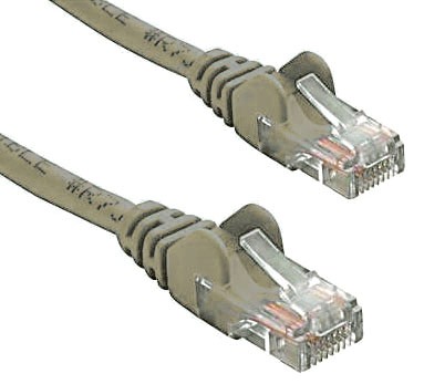 754523500416 8Ware RJ45M - RJ45M Cat5E Network Cable 2m - Grey