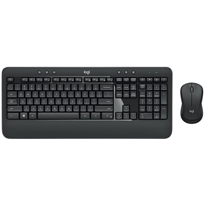 97855137302 Logitech MK540 Advanced Wireless Keyboard  Mouse Combo -  USB Receiver, 10 Meter Wireless Connection, Plug and Play, Contoured Mouse 920-008682