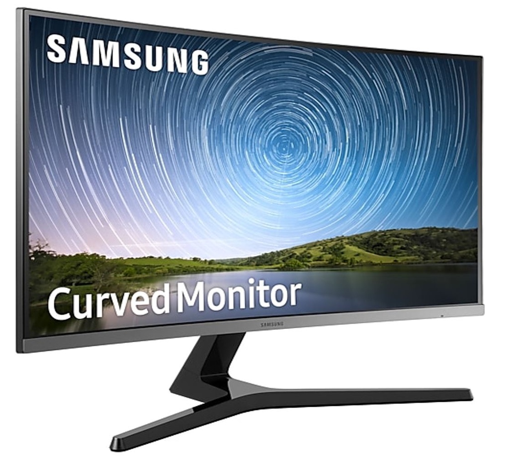 8801643669935 Samsung R500 27" 60Hz FreeSync IPS FHD Curved Gaming Monitor 1920x1080 4ms 16.7M 1800R Tilt VESA D-Sub HDMI Bezeless Game Mode  ~LS27R350FHEXXY