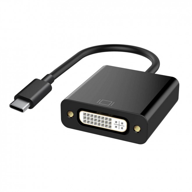 9350414002345 Simplecom DA103 USB-C to DVI Adapter Full HD 1080p