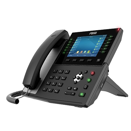 6937295601558 Fanvil X7C Enterprise Color IP Phone, 5" Hig Res Screen, 20 SIP Lines, HD Audio, Built In Bluetooth, Upto 60 DSS Key Entries, Dual Gigabit, *SBC Ready
