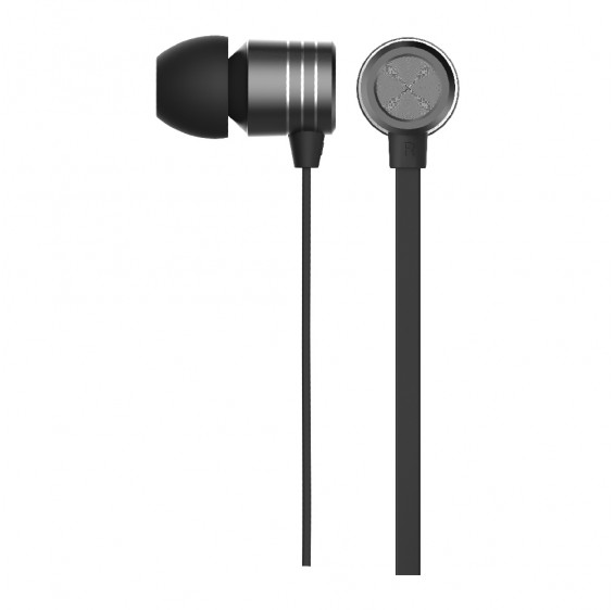 4895117966075 Verbatim In-Ear Earphones with Mic  Volume Control - Space Grey 3.5mm Audio