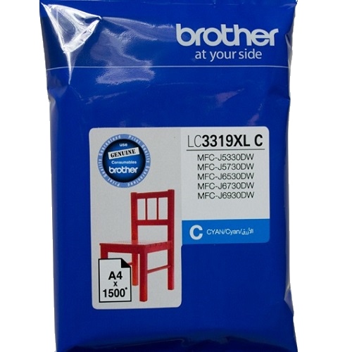 4977766767279 Brother LC-3319 XL Cyan to Suit - J5330DW/J5730DW/J6530DW/J6730DW/J6930DW