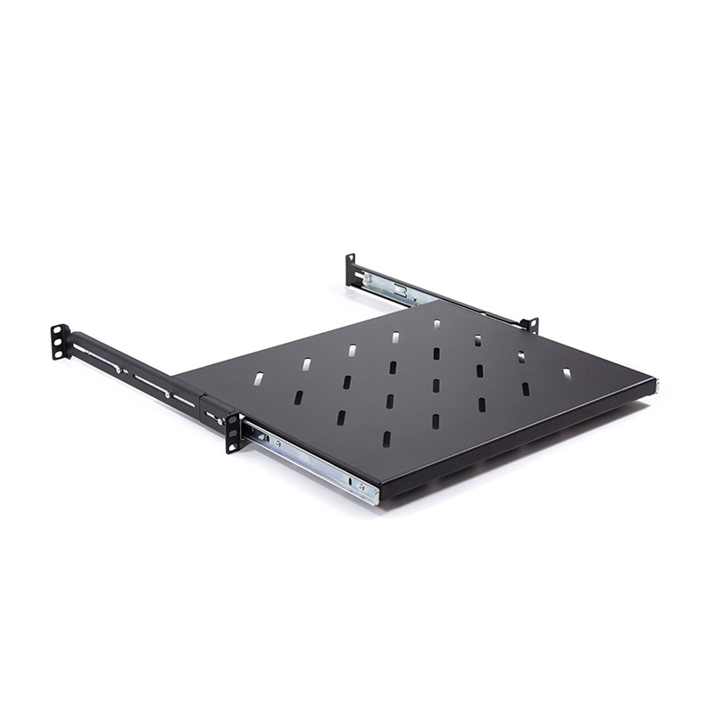 ACC-SSHELF500 LDR Sliding 1U Shelf Recommended for 450mm to 600mm Deep Server Racks, Supports rail to rail depth of 365mm to 500mm