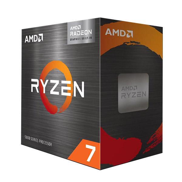 730143313377 AMD Ryzen 7 5700G AM4 CPU, 8-Core/16 Threads, Max Freq 4.6GHz, 20MB Cache, 65W, Vega GFX + Wraith Cooler (RYZEN5000)(AMDCPU)