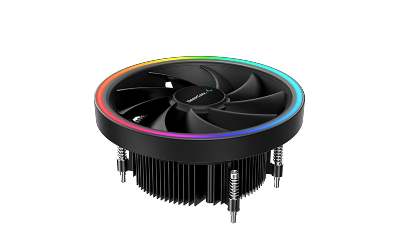 6933412727361 DeepCool UD551 ARGB CPU Cooler for AMD AM4 Top Flow Cooling Solution, 136mm Fan, ARGB LED Ring, Motherboard Sync Support