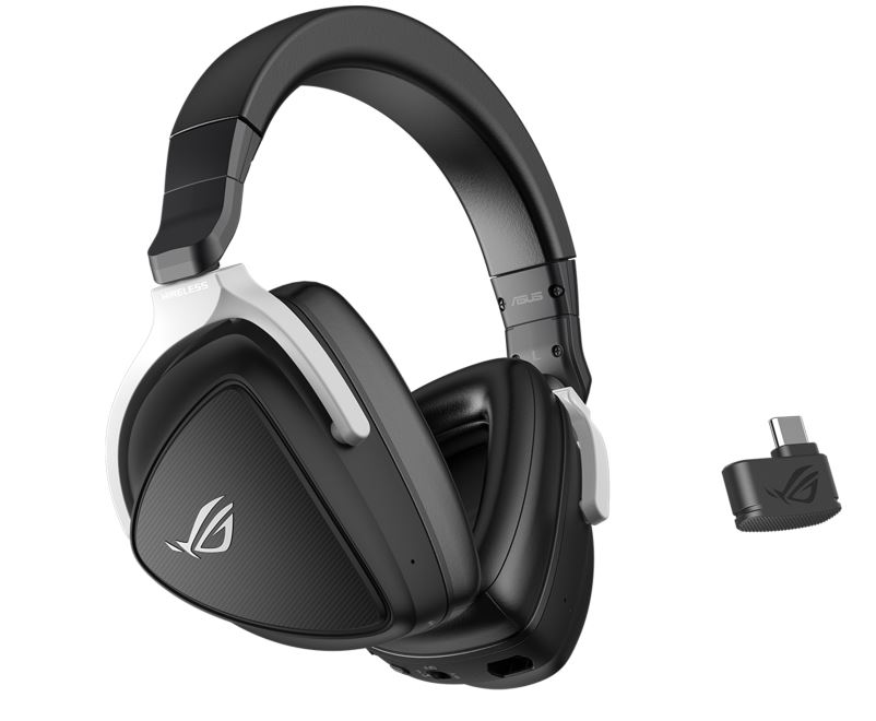 4711081520252 ASUS ROG DELTA S WIRELESS Gaming Headset AI Noise Cancelation Microphones PC/MAC/PS4/PS5/Nintendo Switch/Android/Bluetooth device AI Noise Cancelation