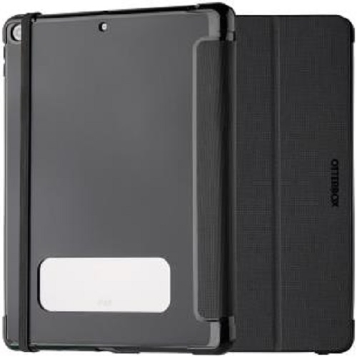 840304725465 OtterBox React Folio Apple iPad (10.2") (9th/8th/7th Gen) Case Black ProPack -(77-92197), DROP+ Military Standard, Pencil Holder, 7 Years Warranty
