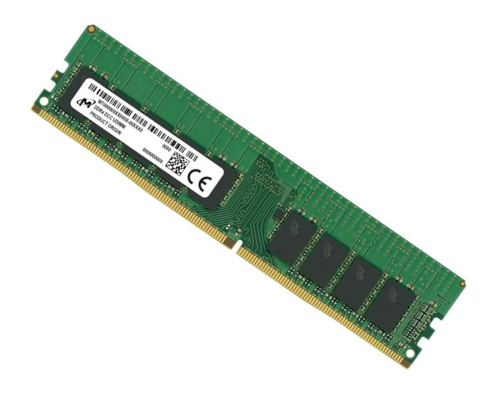 649528926043 Micron 16GB (1x16GB) DDR4 ECC UDIMM 3200MHz CL22 2Rx8 ECC Unbuffered Server Memory 3yr wty