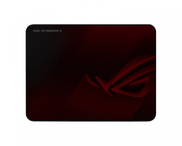 4711081249054 ASUS ROG SCABBARD II Gaming Mouse Pad, Medium Size (360x260mm) Water/Oil/Dust Respellent, Anti-Fray, Soft Cloth With Rubber Base