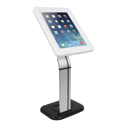 6956745168281 Brateck Anti-theft Countertop Tablet Kiosk Stand with Steel Base Fit Screen Size  9.7”-10.1” (LS)