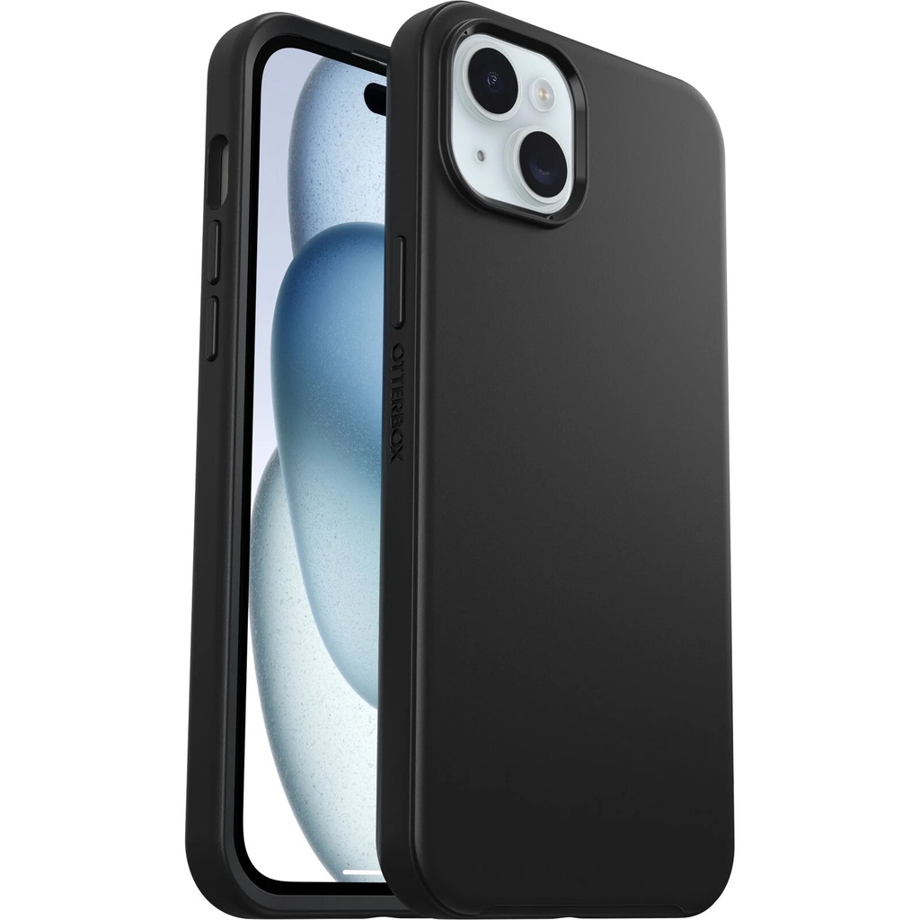 840304732470 OtterBox Symmetry+ MagSafe Apple iPhone 15 Plus / iPhone 14 Plus (6.7") Case Black - (77-92866), DROP+ 3X Military Standard,7 Years Warranty