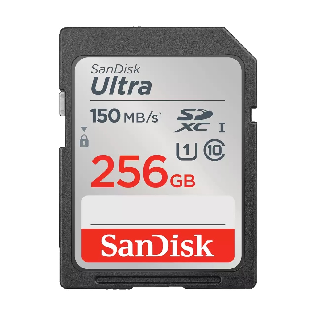 619659200237 SanDisk Ultra 256GB SDHC SDXC UHS-I Memory Card 150MB/s Full HD Class 10 Speed Shock Proof Temperature Proof Water Proof X-ray Proof Digital Camera