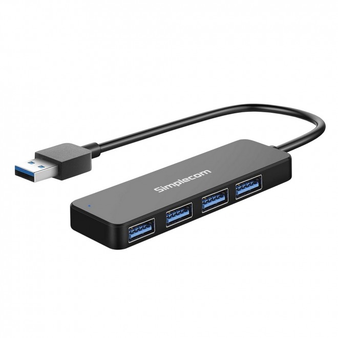 9350414002420 Simplecom CH342 USB 3.0 (USB 3.2 Gen 1) SuperSpeed 4 Port Hub for PC Laptop