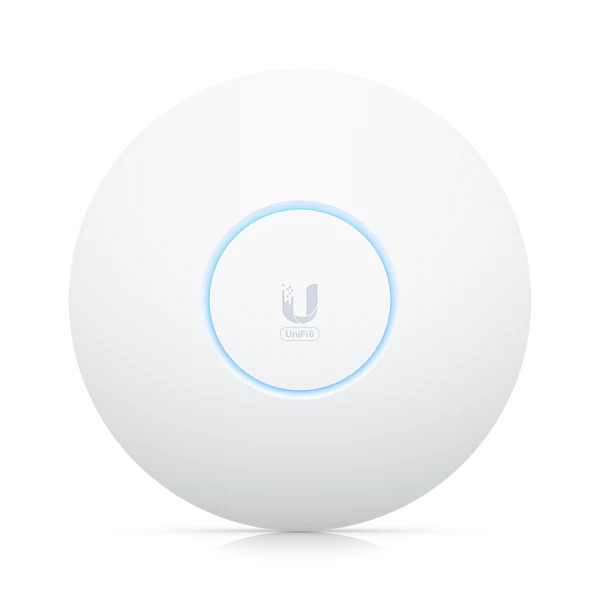 810010077547 Ubiquiti UniFi U6-Enterprise WiFi 6E 4x4 MIMO PoE+ Access Point,140m Coverage,600+ Device2.5GbE Uplink, Ceiling Mount,For High-Density, 2Yr Warr