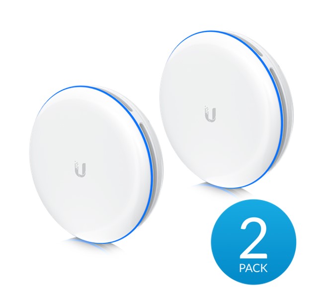 810010076045 Ubiquiti UniFi Building-to-Building Bridge - 60 GHz Wireless Bridge with a 10 Gbps SFP+ Interface, Complete PtP Link, Sold as 2 Pack, 2Yr Warr