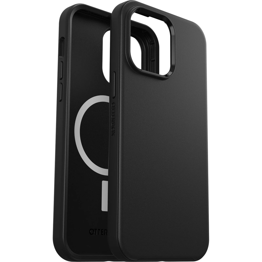 840262386760 OtterBox Symmetry+ MagSafe Apple iPhone 14 Pro Max Case Black - (77-89062), Antimicrobial, DROP+ 3X Military Standard, Raised Edges, Ultra-Sleek
